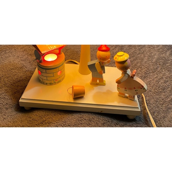 Vintage Jack and Jill nursery lamp - Picture 2 of 8